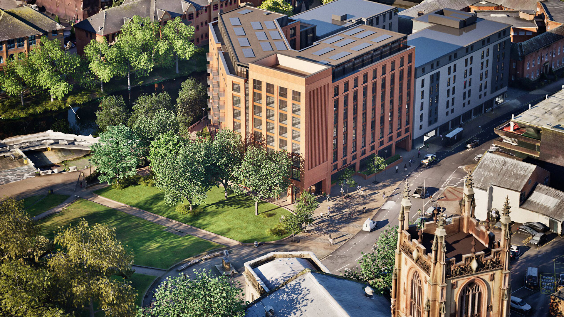 Cathedral One, Derby gayrimenkul projesi görseli